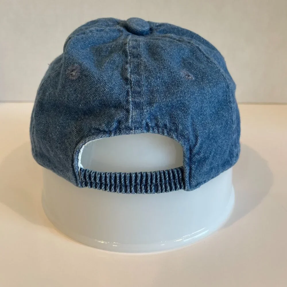 Vintage Li’L 66 Youth Baseball Cap Hat Denim Blue